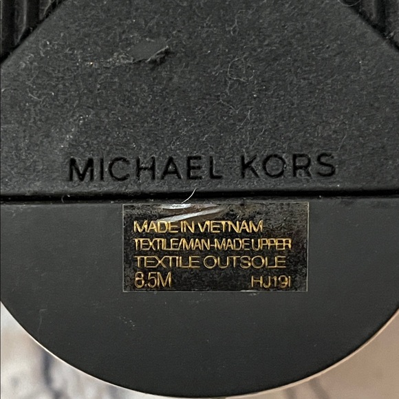 MICHAEL Michael Kors Black and Silver Ankle Booties - Picture 8 of 8